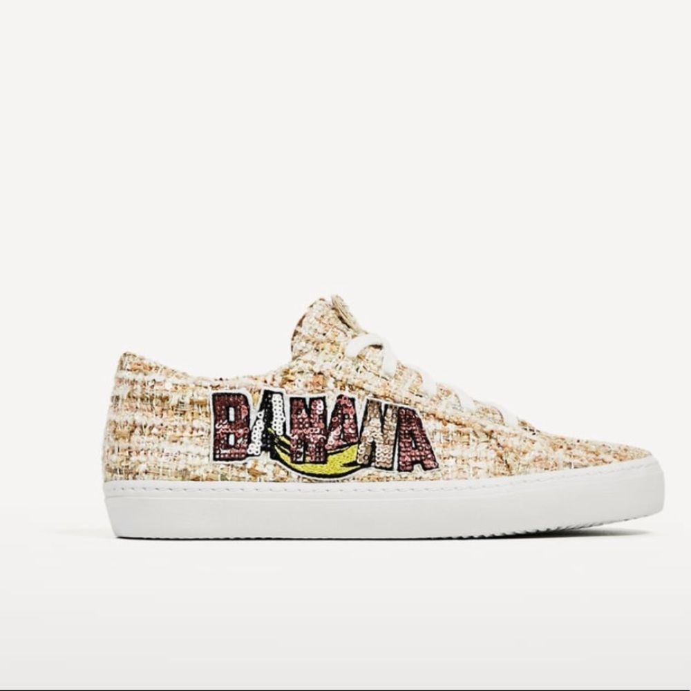 ZARA Fabric Pimsolls